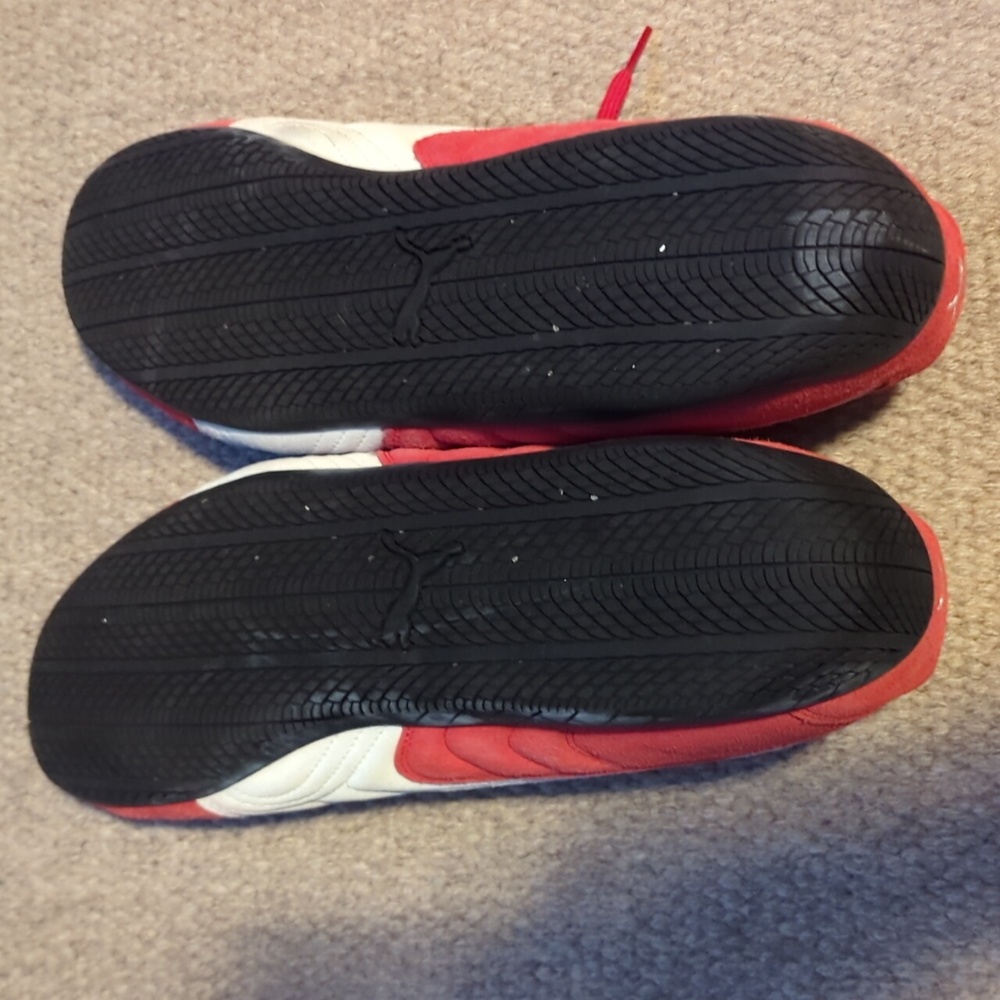 Puma SpeedCat LS Red White Men’s Motorsport Shoes Rare 380173-04 Size 13 - Picture 8 of 8